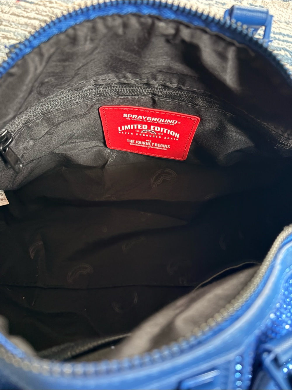 Sprayground Trinity Ocean Mini Duffle bag - Picture 4 of 8